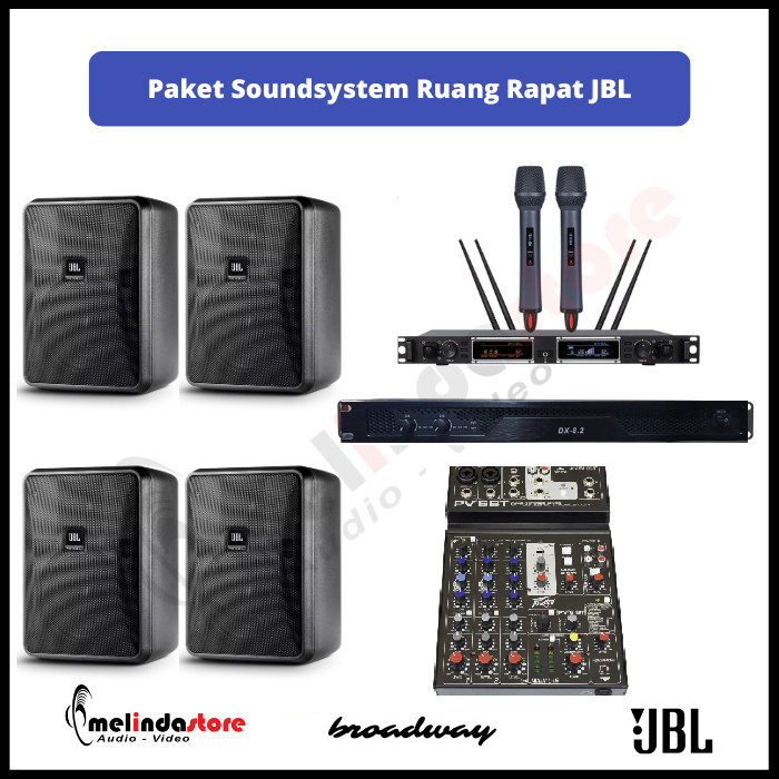 Paket Speaker Ruang Rapat Kap sd 50 Orang - JBL